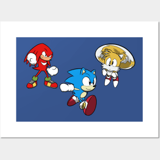 sanic Posters and Art